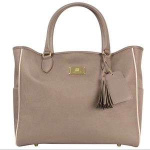Anne Klein Madrid Tote, 16 inch, Champagne, Large